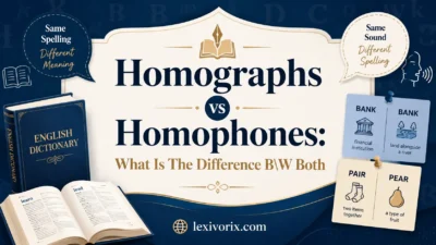 homographs vs homophones