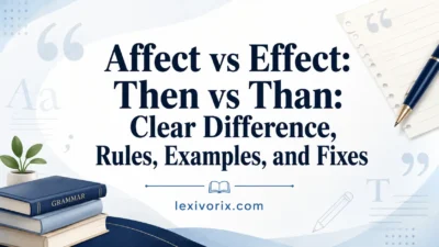 then vs than