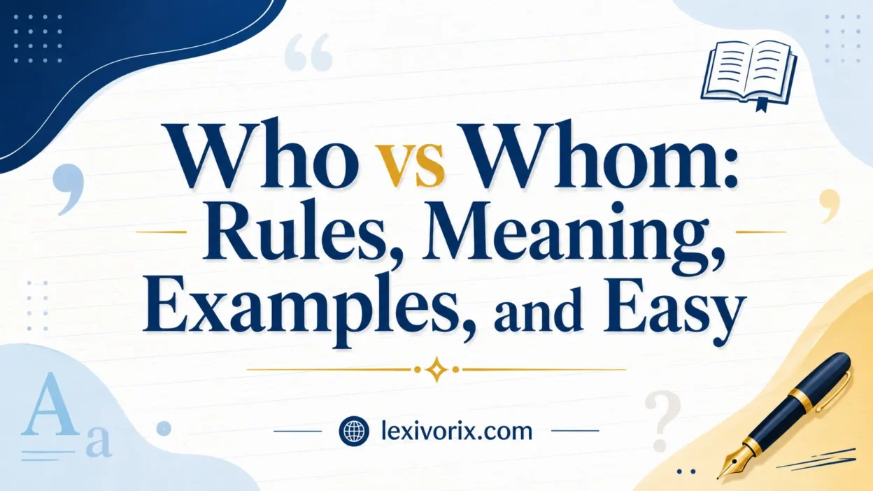 who vs whom
