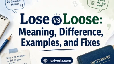 lose vs loose