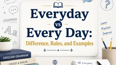 everyday vs every day